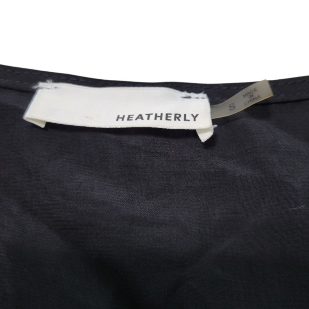 Heatherly Jumpsuit Size Small Heatherly Hazel Knit Jumpsuit Roll Tab Long Sleeve - Picture 5 of 5